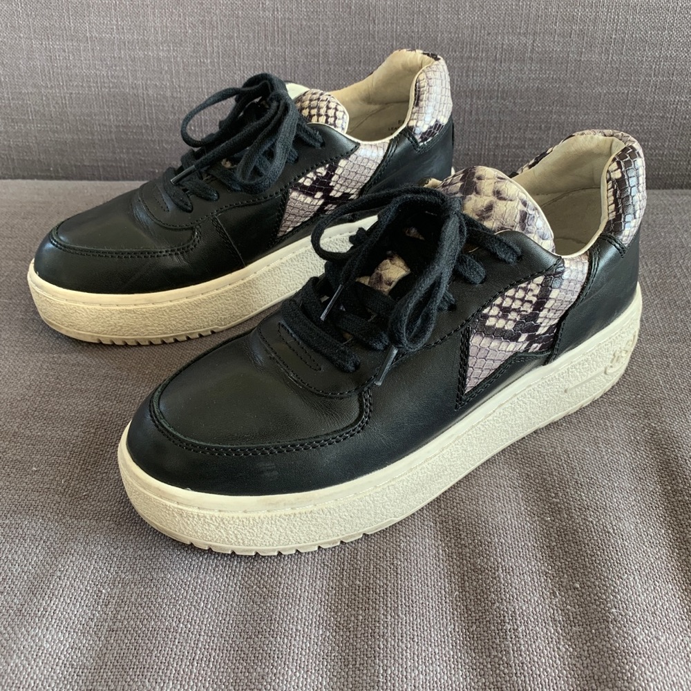 Ash Fool Platform Sneakers Black, EUR 38, US 7.5